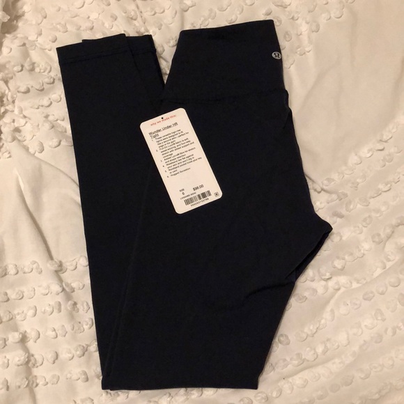 lululemon athletica Pants - Lululemon navy wunder under high rise
